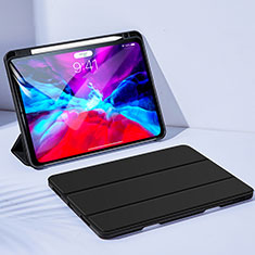 Handytasche Stand Schutzhülle Leder für Apple iPad Pro 12.9 (2020) Schwarz
