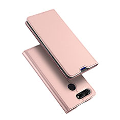 Handytasche Stand Schutzhülle Leder für Huawei Honor View 20 Rosegold