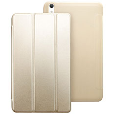 Handytasche Stand Schutzhülle Leder für Huawei MediaPad T2 8.0 Pro Gold