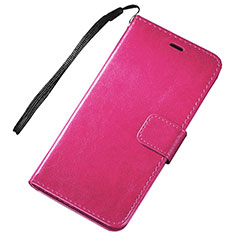 Handytasche Stand Schutzhülle Leder für Huawei P Smart (2019) Pink