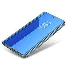 Handytasche Stand Schutzhülle Leder für Samsung Galaxy S8 Blau