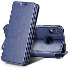Handytasche Stand Schutzhülle Leder Hülle für Huawei Honor View 10 Lite Blau