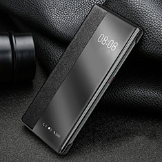 Handytasche Stand Schutzhülle Leder Hülle für Huawei P40 Pro+ Plus Schwarz