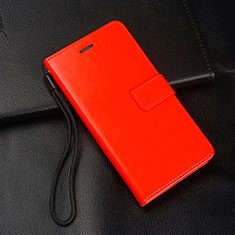 Handytasche Stand Schutzhülle Leder Hülle für Realme X2 Pro Rot