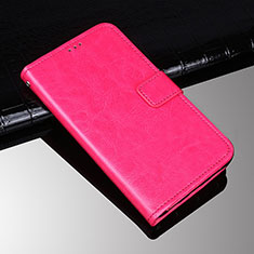 Handytasche Stand Schutzhülle Leder Hülle für Sony Xperia XA3 Ultra Pink