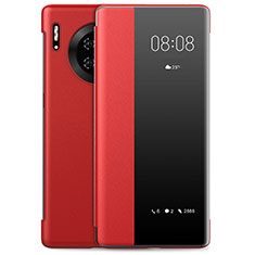 Handytasche Stand Schutzhülle Leder Hülle L01 für Huawei Mate 30E Pro 5G Rot