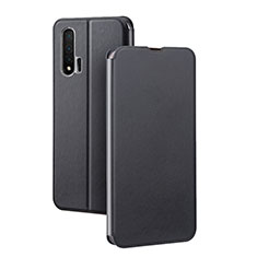 Handytasche Stand Schutzhülle Leder Hülle L01 für Huawei Nova 6 Schwarz