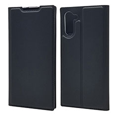 Handytasche Stand Schutzhülle Leder Hülle L01 für Samsung Galaxy Note 10 5G Schwarz