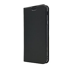 Handytasche Stand Schutzhülle Leder Hülle L01 für Sony Xperia 10 Plus Schwarz