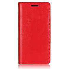 Handytasche Stand Schutzhülle Leder Hülle L01 für Sony Xperia XZ2 Compact Rot