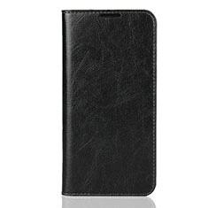 Handytasche Stand Schutzhülle Leder Hülle L01 für Xiaomi Mi 9 Schwarz