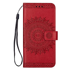 Handytasche Stand Schutzhülle Leder Hülle L02 für Samsung Galaxy S20 5G Rot