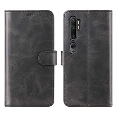 Handytasche Stand Schutzhülle Leder Hülle L02 für Xiaomi Mi Note 10 Pro Schwarz
