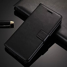 Handytasche Stand Schutzhülle Leder Hülle L02 für Xiaomi Redmi 8A Schwarz