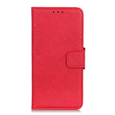 Handytasche Stand Schutzhülle Leder Hülle L03 für Alcatel 3L Rot