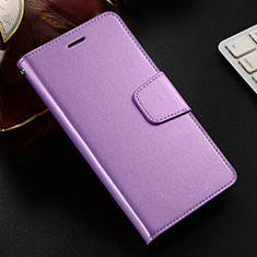 Handytasche Stand Schutzhülle Leder Hülle L03 für Huawei Honor 8X Violett