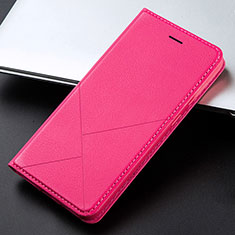 Handytasche Stand Schutzhülle Leder Hülle L03 für Huawei Honor 9X Pink