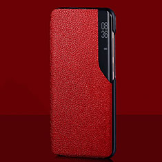 Handytasche Stand Schutzhülle Leder Hülle L03 für Xiaomi Mi 10 Rot