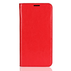 Handytasche Stand Schutzhülle Leder Hülle L03 für Xiaomi Mi 8 Rot