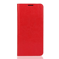 Handytasche Stand Schutzhülle Leder Hülle L04 für Huawei Enjoy 9 Rot