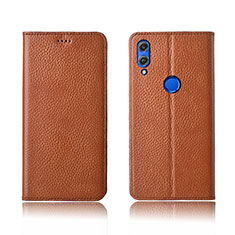 Handytasche Stand Schutzhülle Leder Hülle L04 für Huawei Honor 8X Orange