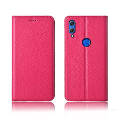 Handytasche Stand Schutzhülle Leder Hülle L04 für Huawei Honor 8X Rot
