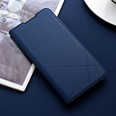Handytasche Stand Schutzhülle Leder Hülle L04 für Huawei P30 Lite New Edition Blau