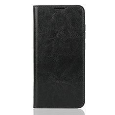 Handytasche Stand Schutzhülle Leder Hülle L04 für Huawei Y7 Pro (2019) Schwarz