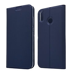 Handytasche Stand Schutzhülle Leder Hülle L05 für Huawei Honor 8X Blau