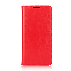 Handytasche Stand Schutzhülle Leder Hülle L05 für Huawei P30 Lite Rot