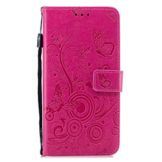 Handytasche Stand Schutzhülle Leder Hülle L05 für Huawei P30 Pink