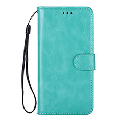 Handytasche Stand Schutzhülle Leder Hülle L05 für Samsung Galaxy S20 5G Cyan