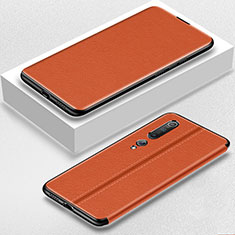 Handytasche Stand Schutzhülle Leder Hülle L05 für Xiaomi Mi 10 Orange