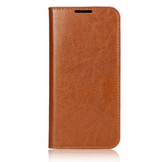 Handytasche Stand Schutzhülle Leder Hülle L05 für Xiaomi Redmi Note 7 Orange