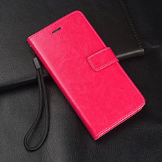 Handytasche Stand Schutzhülle Leder Hülle L06 für Huawei Honor 9X Pink