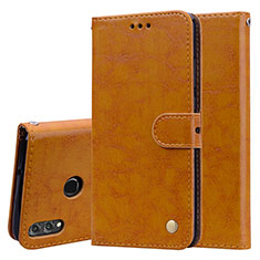 Handytasche Stand Schutzhülle Leder Hülle L06 für Huawei Honor View 10 Lite Orange