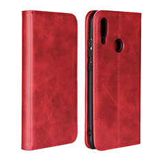 Handytasche Stand Schutzhülle Leder Hülle L06 für Huawei P Smart (2019) Rot