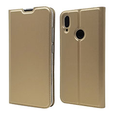 Handytasche Stand Schutzhülle Leder Hülle L06 für Xiaomi Redmi Note 7 Gold