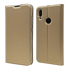 Handytasche Stand Schutzhülle Leder Hülle L06 für Xiaomi Redmi Note 7 Pro Gold