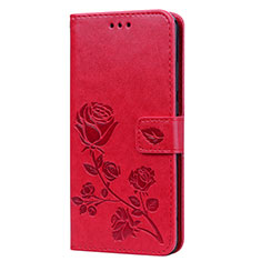 Handytasche Stand Schutzhülle Leder Hülle L07 für Huawei Honor 8X Rot