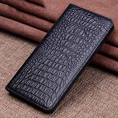 Handytasche Stand Schutzhülle Leder Hülle L09 für Xiaomi Mi 10 Schwarz