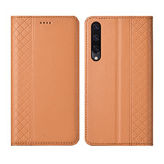 Handytasche Stand Schutzhülle Leder Hülle L12 für Huawei Honor 9X Pro Orange