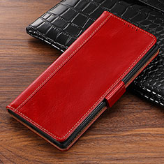 Handytasche Stand Schutzhülle Leder Hülle P01 für Samsung Galaxy Note 10 5G Rot