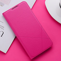 Handytasche Stand Schutzhülle Leder Hülle T04 für Huawei Honor 20 Lite Pink