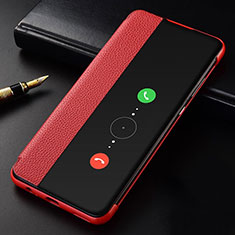 Handytasche Stand Schutzhülle Leder Hülle T04 für Huawei Mate 30 Pro 5G Rot