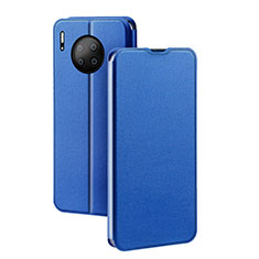 Handytasche Stand Schutzhülle Leder Hülle T05 für Huawei Mate 30 5G Blau