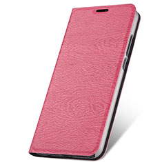 Handytasche Stand Schutzhülle Leder Hülle T05 für Huawei P30 Lite New Edition Rosa