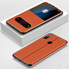 Handytasche Stand Schutzhülle Leder Hülle T07 für Huawei Honor 20 Lite Orange