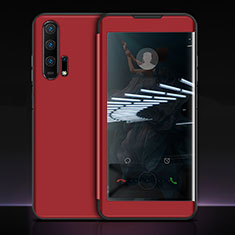 Handytasche Stand Schutzhülle Leder Hülle T11 für Huawei Honor 20 Pro Rot