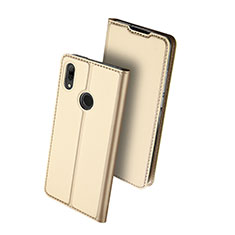 Handytasche Stand Schutzhülle Leder L01 für Huawei Nova Lite 3 Gold